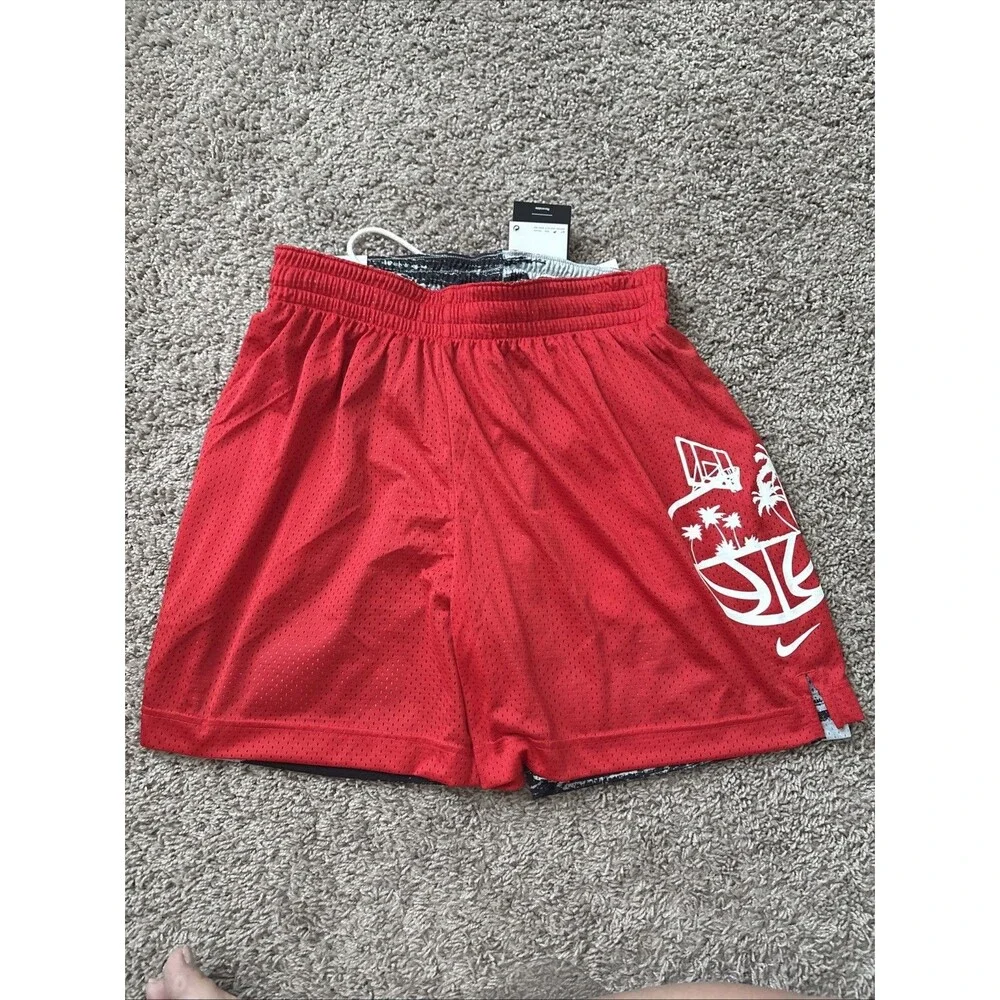 Nike Standard Issue Mens Large Mesh Basketball Shorts New Reversible DV9607 010